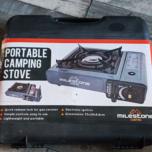Milestone camping burner gas - milestone,