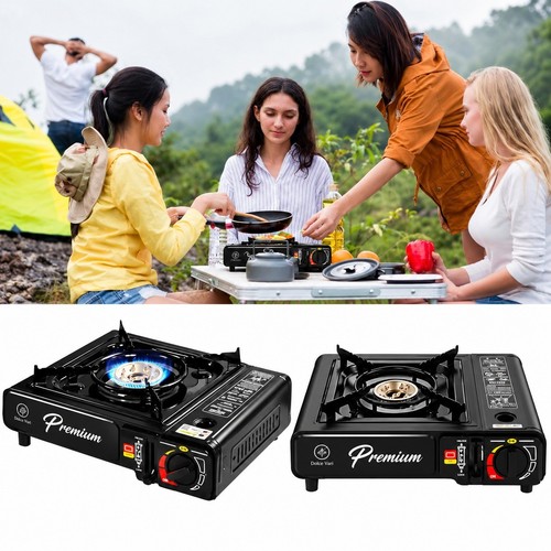 Portable camping stove - portable, butane