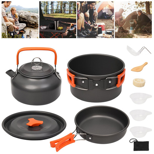 Camping cookware set outdoor - cookware,