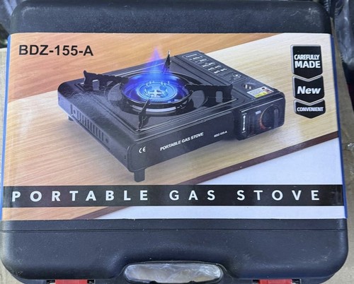 Portable single burner - portable, camping