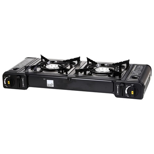 Portable butane double - portable, twin