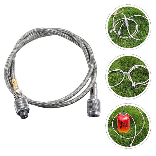 Black camping stove gas - camping,