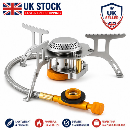 Portable camping gas stove - portable,