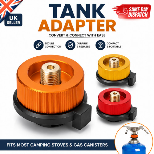 Camping stove adapter - camping,