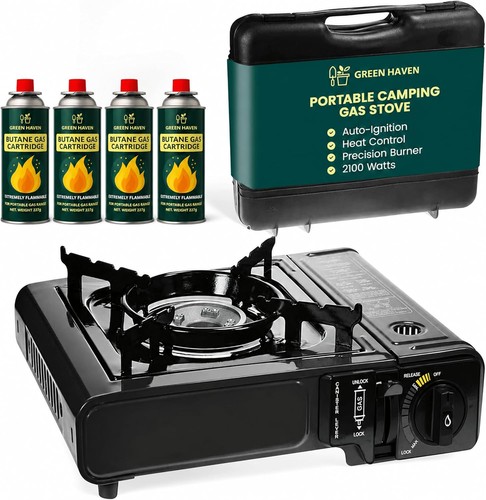Green haven portable - green, camping