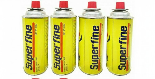 Butane gas canisters for - 4, x