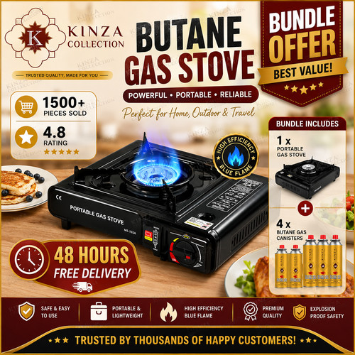 New butane gas - new, bottles