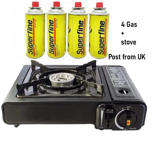 Butane gas canisters - 4,